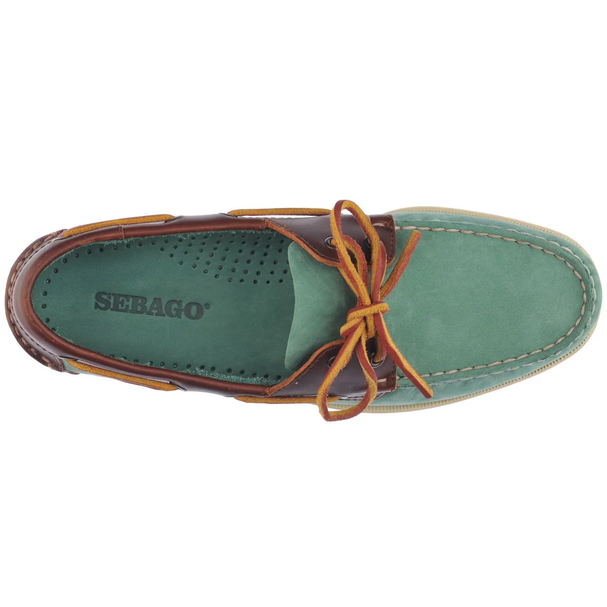 Docksides Portland Nbk Waxy - Nautic Green Brown - Image 3