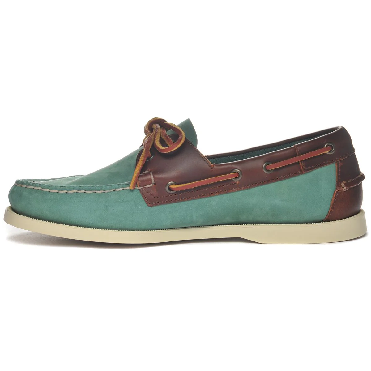 Docksides Portland Nbk Waxy - Nautic Green Brown - Image 4