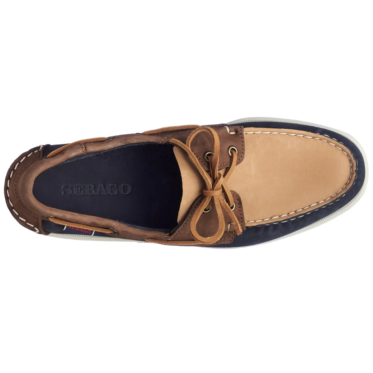 Portland Archive Wmn - Navy Brown Tan - Image 3